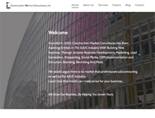 Tablet Screenshot of cmconl.com